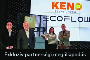 Az EcoFlow és a KENO között exkluzív partnerségi megállapodás született, amely új dimenziókat nyit meg a fenntartható energia megoldások terén.