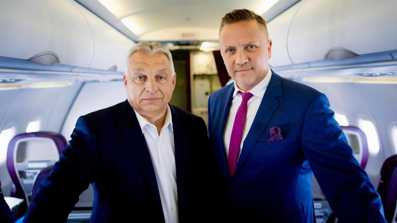 Gönczi Gábor Albániába utazott Orbán Viktor társaságában.