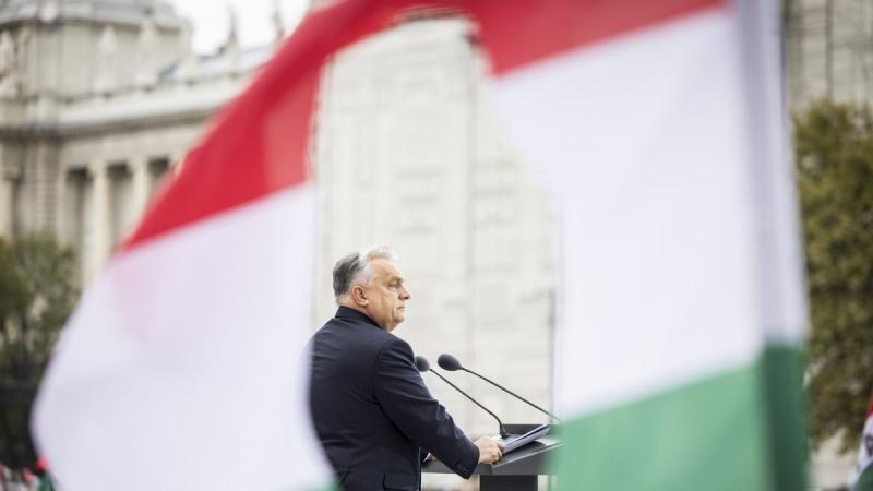 Kőkemény üzenetet intézett Orbán Viktor a slava ukrainizó Ruszin-Szendinek a Békemenet keretein belül.